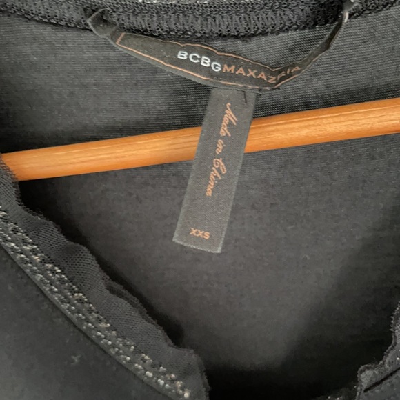 BCGBMaxazria Black Mini Dress - Picture 2 of 6